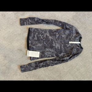Lululemon longsleeve camouflage top